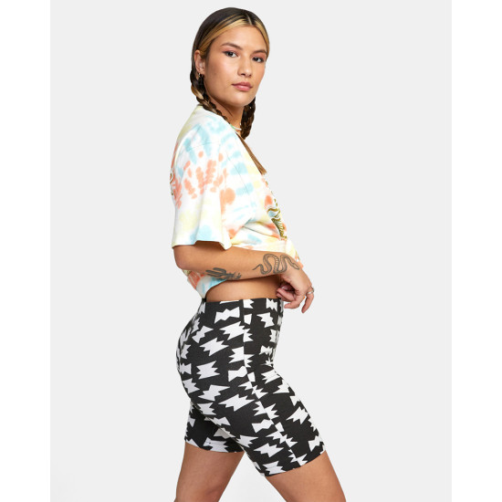 RVCA Γυναικείο ποδηλατικό κολάν Kristen Push It- Bike Shorts